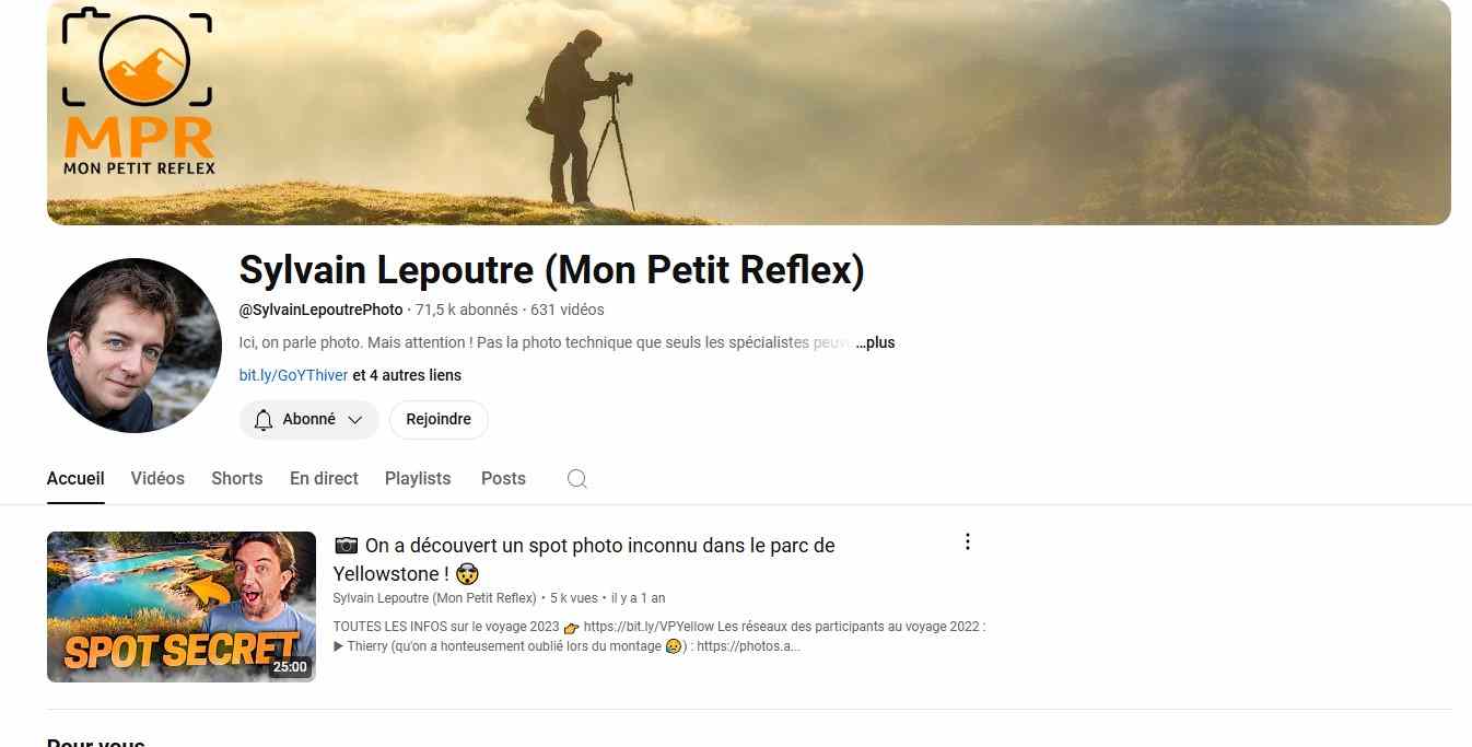 https://www.youtube.com/c/MonPetitReflex