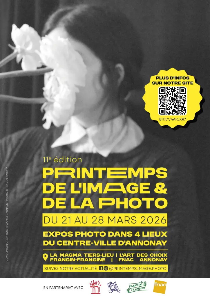 Affiche du Printemps de l'image et de la photo à Annonay en 2026